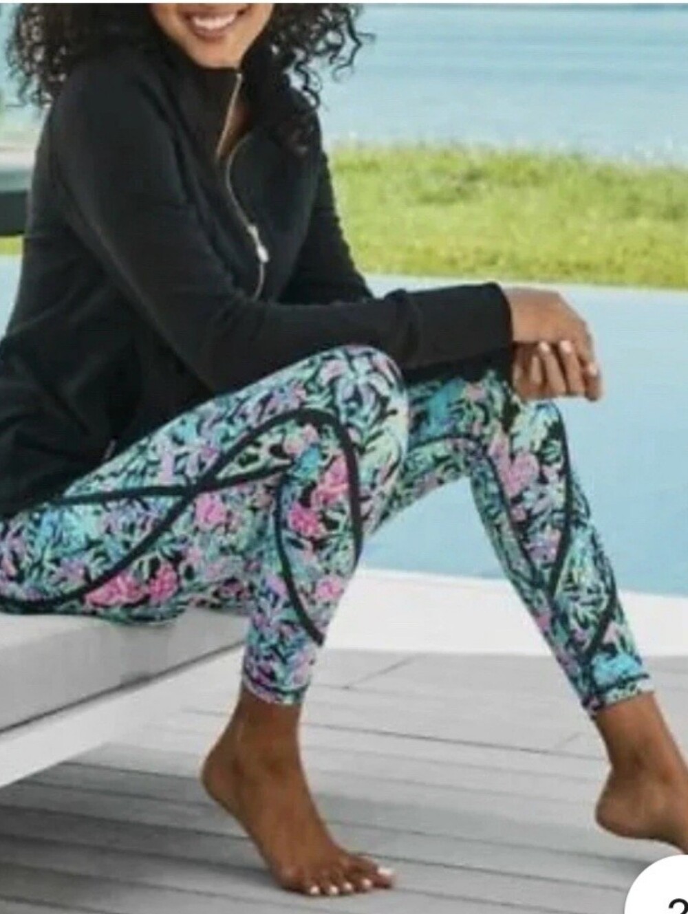 Lilly Pulitzer UPF 50 + Luxletic Weekend  High Rise Legging